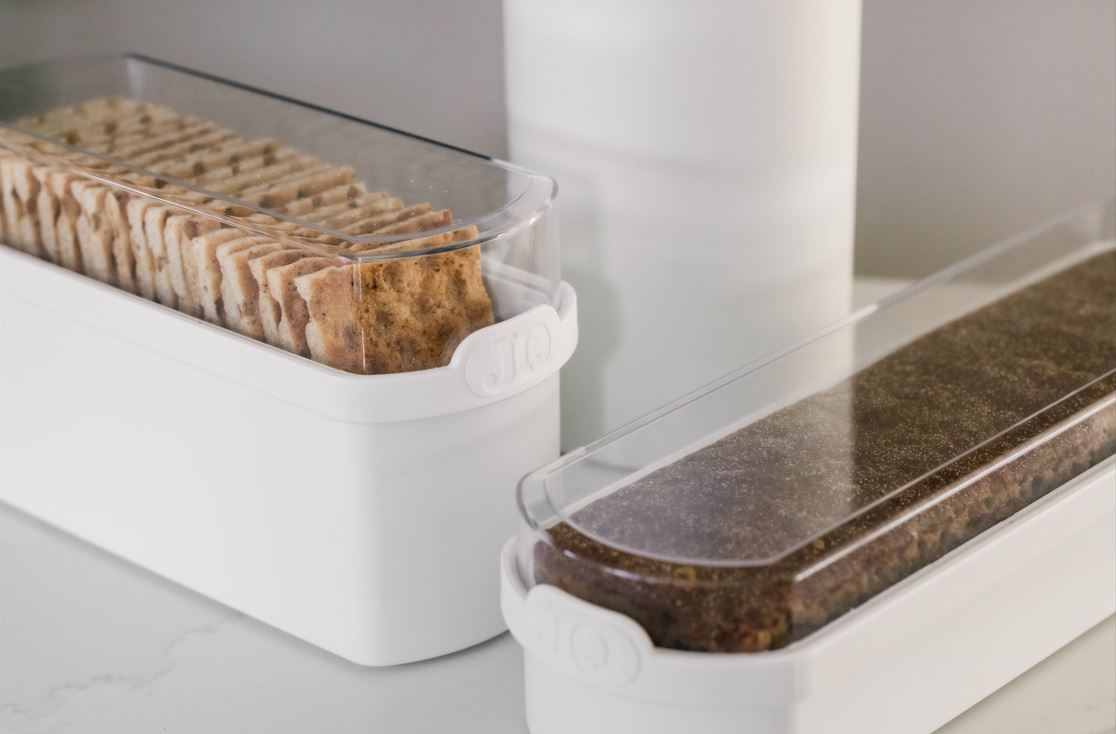 Ontbijtkoek bewaardoos wit