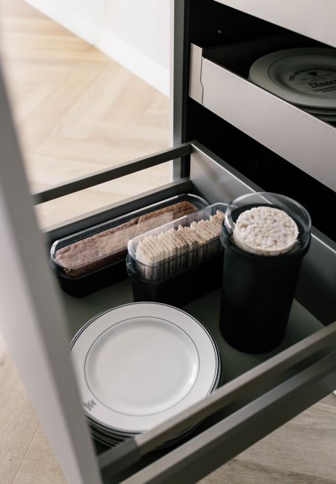 Beschuit bewaardoos zwart