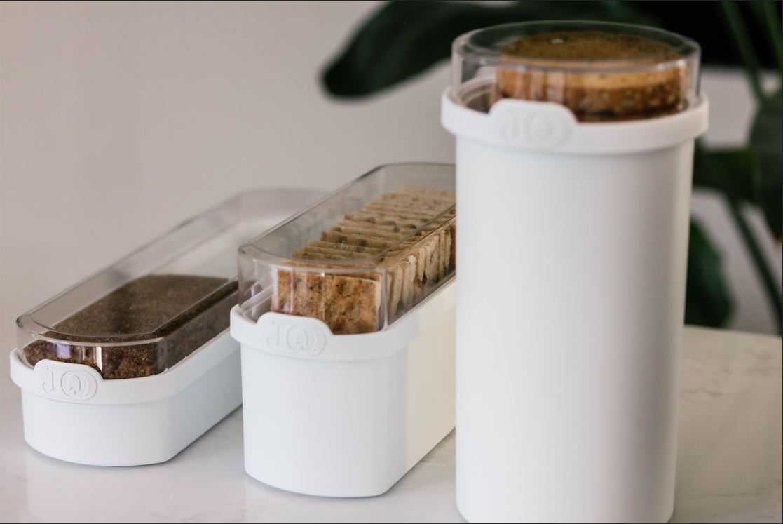 Ontbijtkoek bewaardoos wit