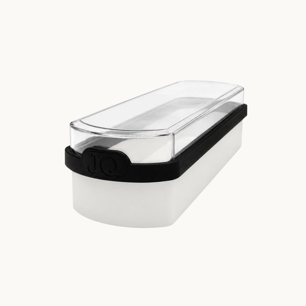 Ontbijtkoek bewaardoos Wit/zwart