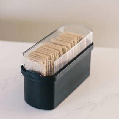 Cracker bewaardoos zwart