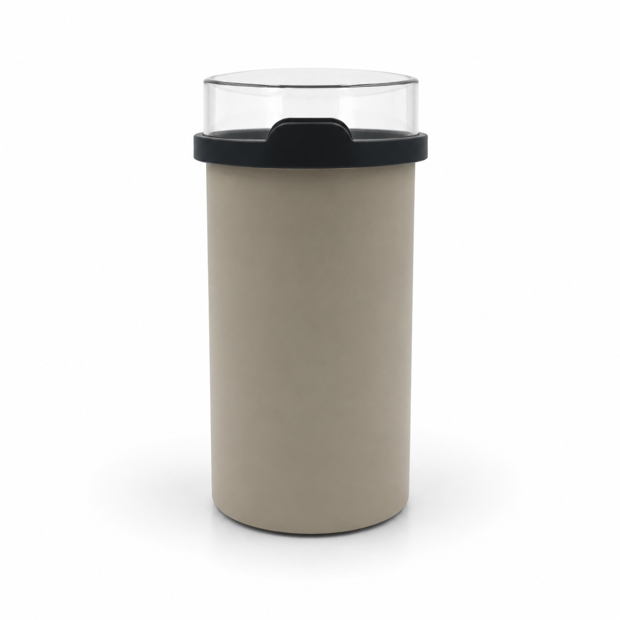 Beschuit bewaardoos beige/zwart