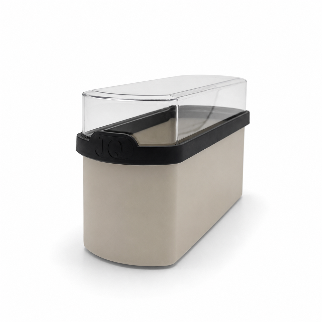 Cracker bewaardoos beige/zwart