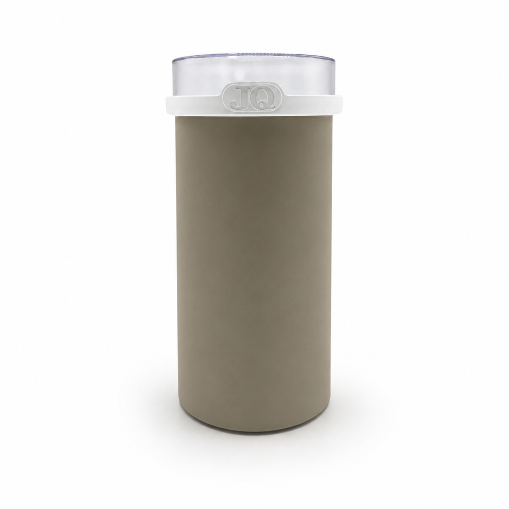 Beschuit bewaardoos beige/wit