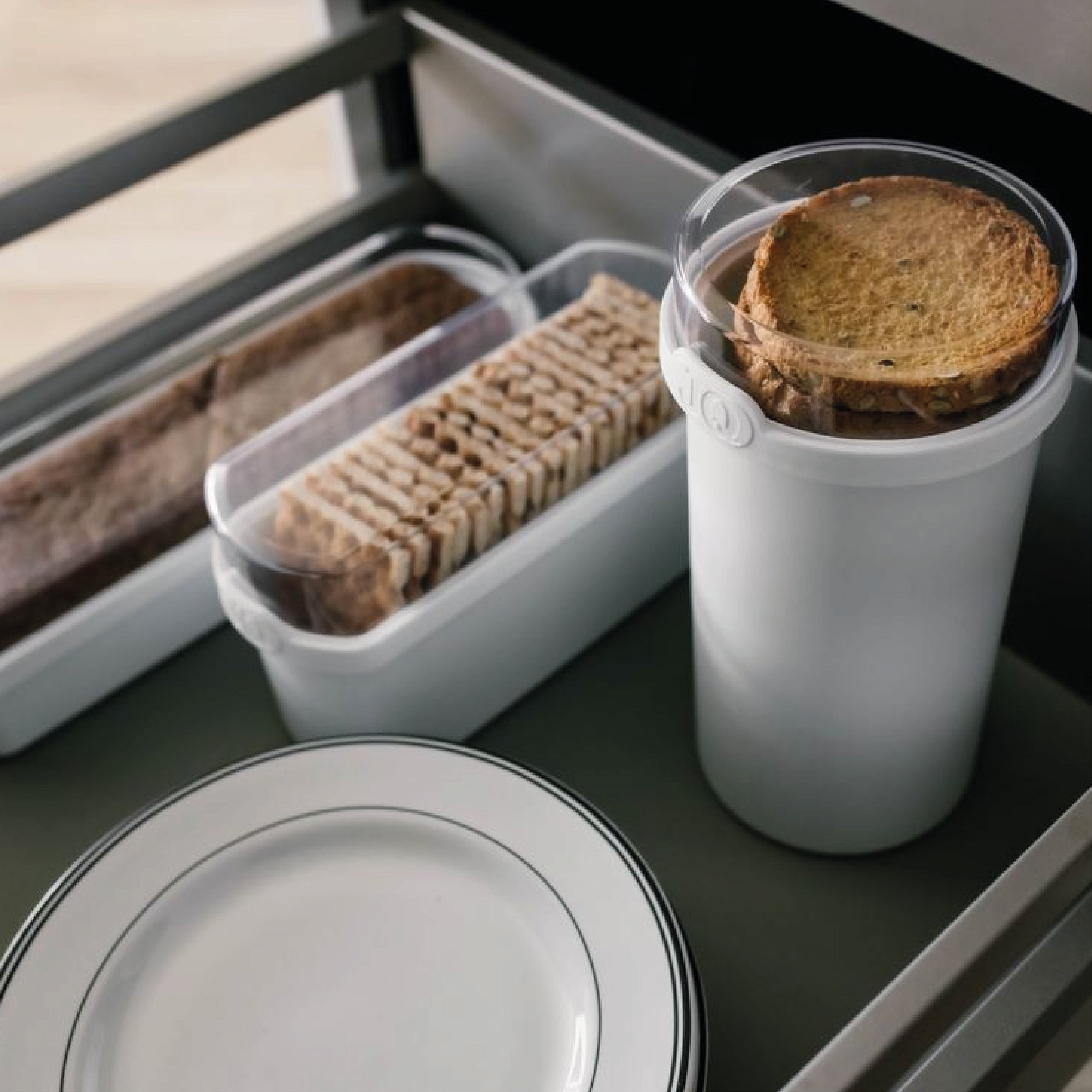 JQ Liv Voordeelset Beschuit bewaarbus 2 stuks