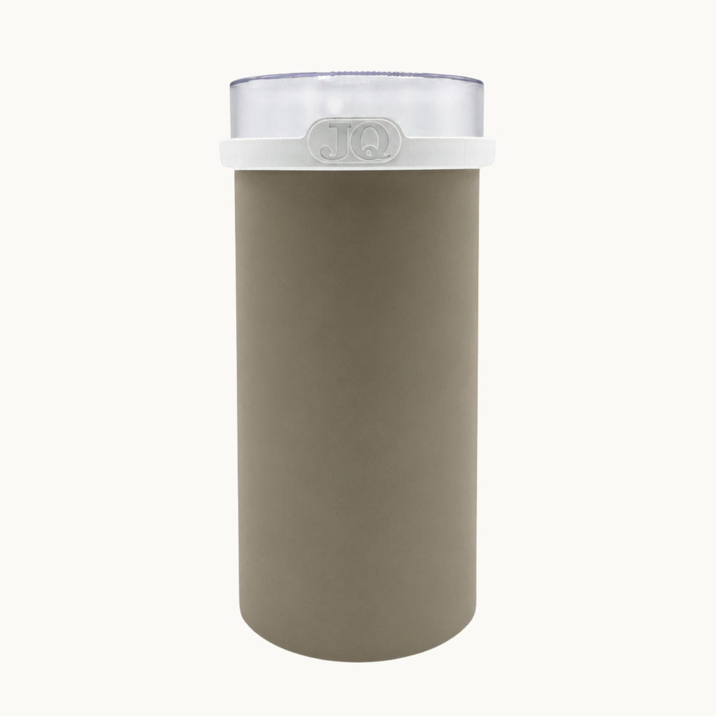 Beschuit bewaardoos beige/wit