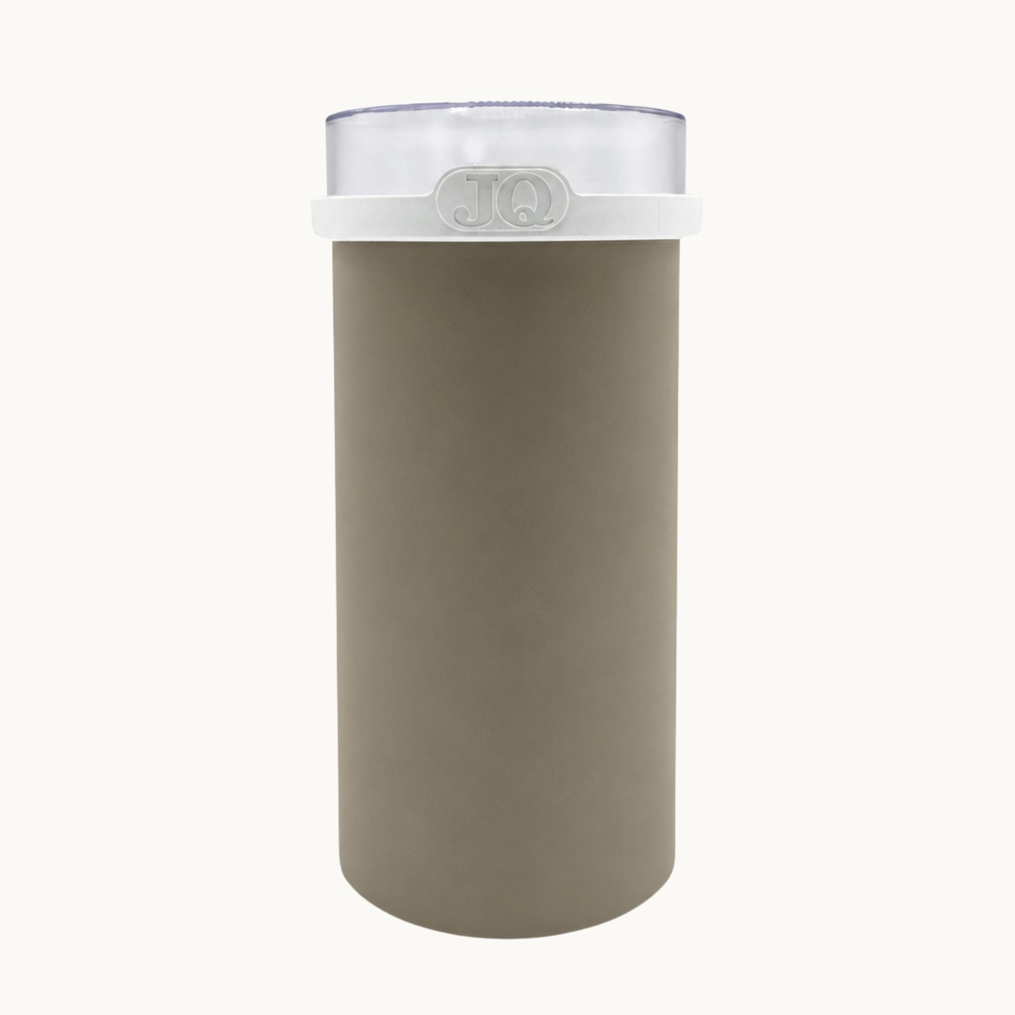 Beschuit bewaardoos beige/wit
