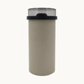 Beschuit bewaardoos beige/zwart met donkere deksel