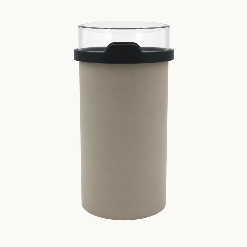 Beschuit bewaardoos beige/zwart