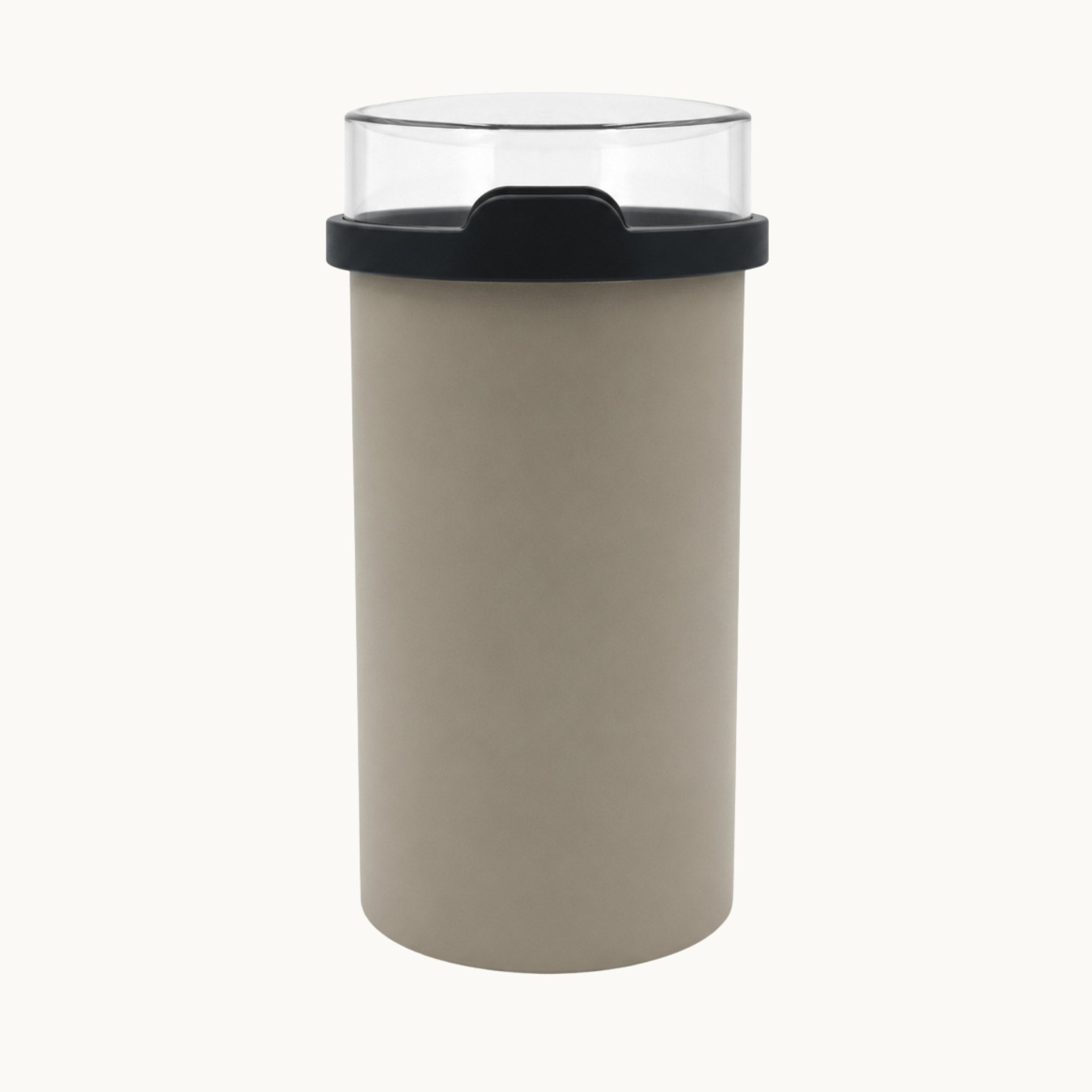 Beschuit bewaardoos beige/zwart
