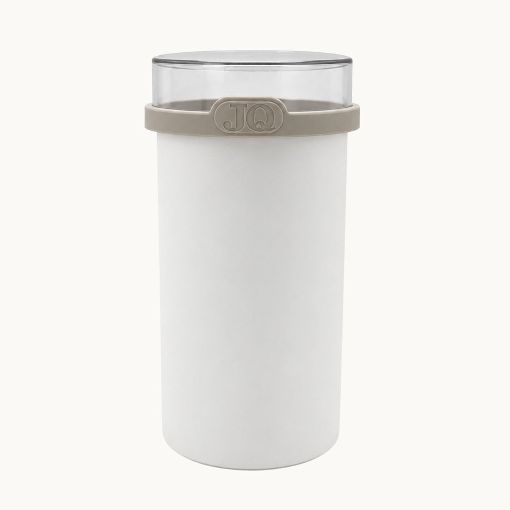 Beschuit bewaardoos wit/beige